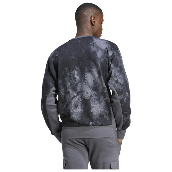 Adidas Ανδρικό φούτερ Seasonal Allover Print Sweatshirt Adidas Ανδρικό φούτερ Seasonal Allover Print Sweatshirt